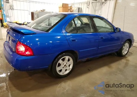 2006 Nissan Sentra 1.8 z USA, uszkodzony, nr VIN 3N1CB51D66L592198